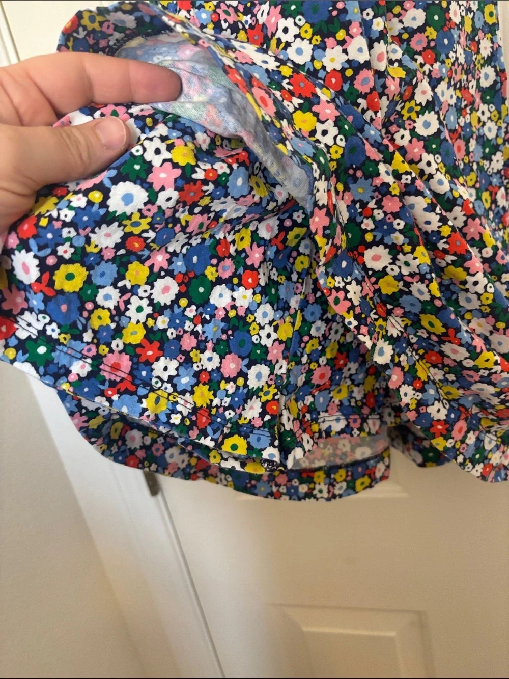 Mini Boden Multi Ditsy Floral Sundress